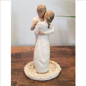 Willow Tree Susan Lordi  Promise-Hold Dear The Promise of Love Dancing Couple Statue 2007
