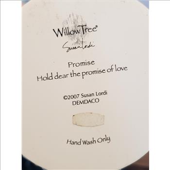 Willow Tree Susan Lordi  Promise-Hold Dear The Promise of Love Dancing Couple Statue 2007