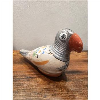 VTG Hand Painted Tonala Ceramic Bird