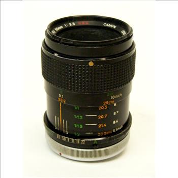 Canon Macro FD 50mm f3.5 Lens