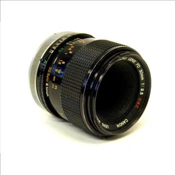 Canon Macro FD 50mm f3.5 Lens