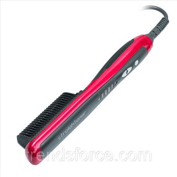 ASL-908A Fast Brush Hair Straightener Comb Professional Straightening Irons