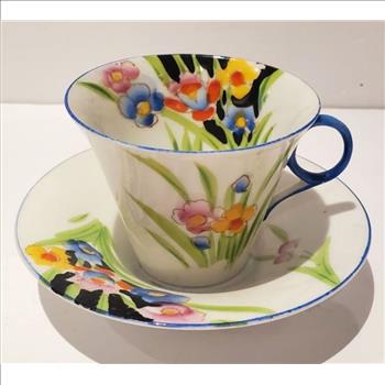 Vintage Japan Bone China Tea Cup & Saucer Set