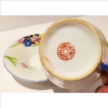 Vintage Japan Bone China Tea Cup & Saucer Set