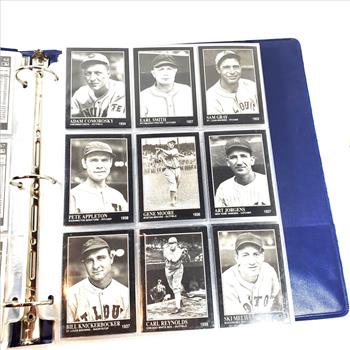 Lot of Over 225 1991 The Sporting News Publishing Company MLB Baseball Card Collection Black & White Photos