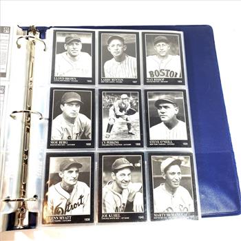 Lot of Over 225 1991 The Sporting News Publishing Company MLB Baseball Card Collection Black & White Photos