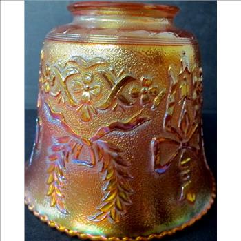 True Vintage Carnival Glass Small Lamp Shade
