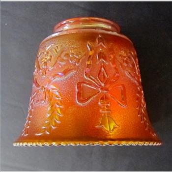 True Vintage Carnival Glass Small Lamp Shade
