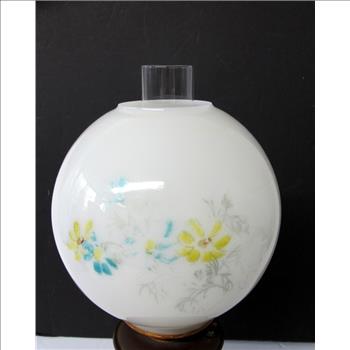 Victorian Gone with the Wind Electric Lamp 