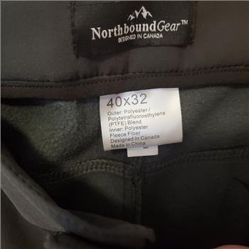 New With Tags Men's Adventure Water Resistant Pants 40 x 32