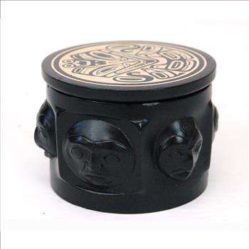 Collectible West Coast Native Art / Box with Lid