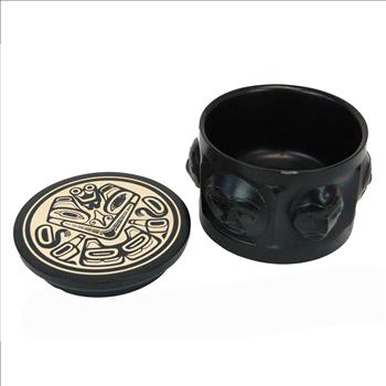 Collectible West Coast Native Art / Box with Lid