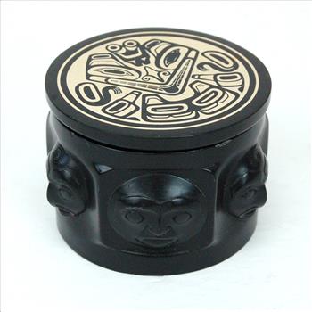 Collectible West Coast Native Art / Box with Lid