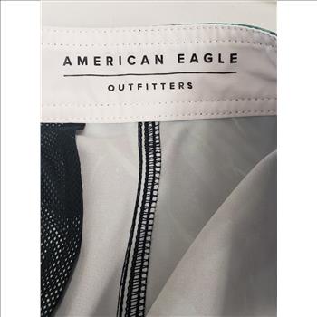 American Eagle Outfitters Men's Green Tropical Leaves Print Boardshorts Sz S, Vietnam