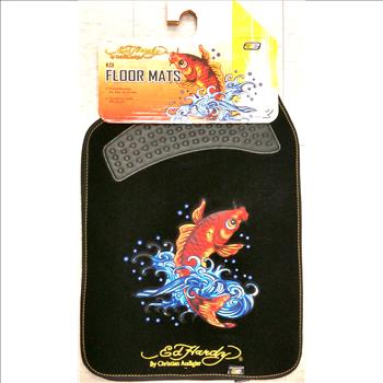 Ed Hardy Floor Mats, 2 Pieces