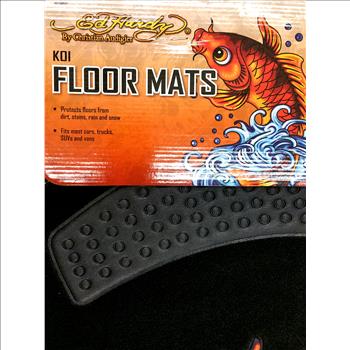 Ed Hardy Floor Mats, 2 Pieces