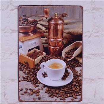 Coffee Metal Sign