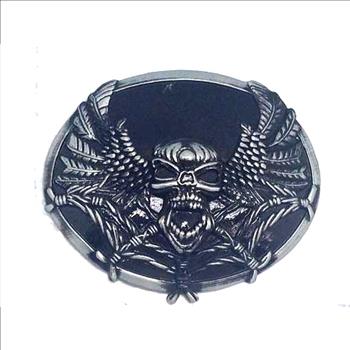 Gothic Skull Metal Belt Buckle