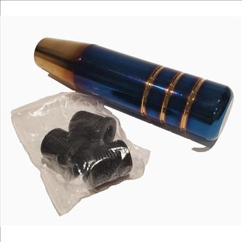 Aluminum Long Handle Gear Shift Knob Adapter Manual Transmission Shifter Lever