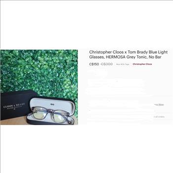 Cloos & Tom Brady Blue Light Glasses