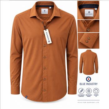 Men's Shirt Sz Large By Blue Industry