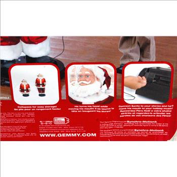 Christmas - 5 Feet Tall Realistic Santa Clause Karaoke