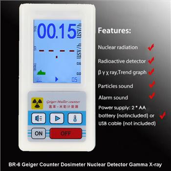 Proffesional BR-6 Geiger Counter Radiation Nuclear Tester Gamma X-ray