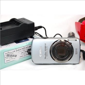 Canon Powershot SD980 IS Digital Camera and Realistic Micro-Recorder