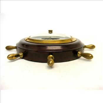 Ships Wheel Barometer