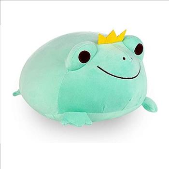 Mint Green Super Soft Frog Flush Stuffed Animal 