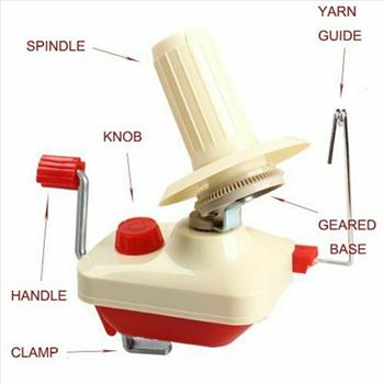 Portable Wool Winder String Ball Holder Swift Yarn Fiber Cable Machine Craft Kit
