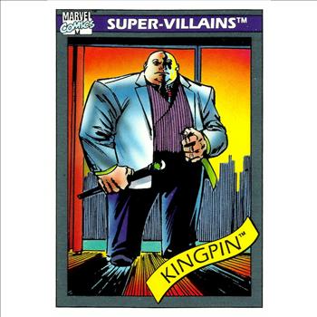 1990 Marvel Impel Kingpin Super-Villains Trading Card #52