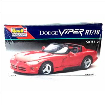 Factory Sealed Revell Monogram 1992 Dodge Viper RT/10 1:25 Scale Platic Model Kit