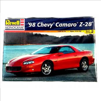 Factory Sealed Revell Monogram 1998 Chevy Camaro Z-28 1:25 Scale Platic Model Kit