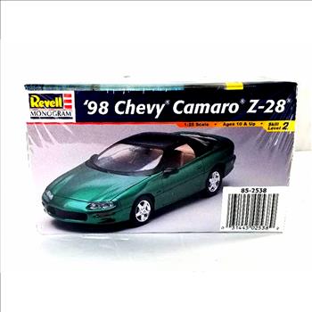 Factory Sealed Revell Monogram 1998 Chevy Camaro Z-28 1:25 Scale Platic Model Kit