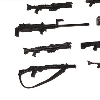 19PC Various Action Figures Weapons Lot