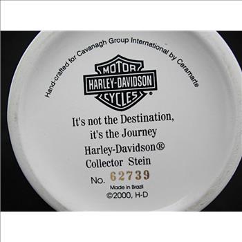 Handcrafted Harley Davidson Beer Stein