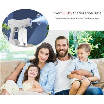 Portable Electric Sprayer Handheld Blue Light Nano Sterilization Atomizer 800ml