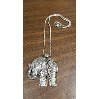Gothic Elephant Necklace for Men/Boys -Alloy Metal