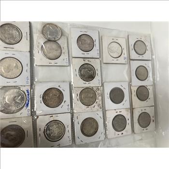 Canadian 50 Cent Coins 19 Coins