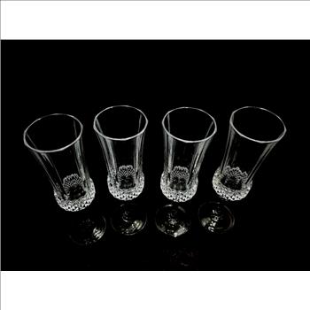 Crystal Champagne Flutes Cristal D'Arques-Durand Longchamp Flutes