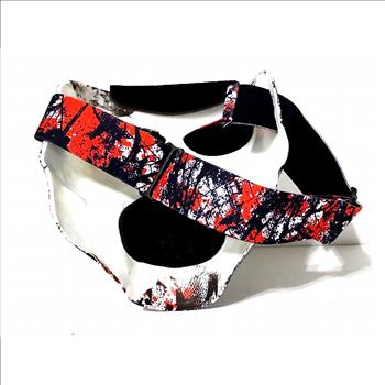 Skull Full Face Motorcycle Windproof Mask Black