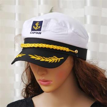 Unisex Navy Captain Adjustable Marine Cap