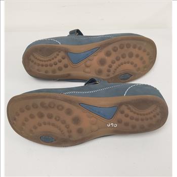 Vintage EXOFFICIO Blue Leather Suede Women's Maryjane  Shoes Sz 8, China