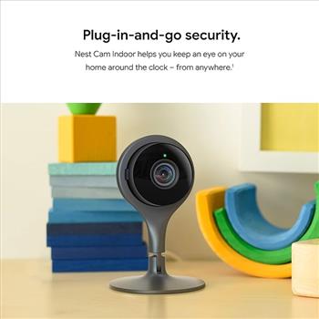 Google Nest Cam Indoor with Night Vision