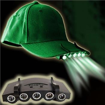 Outdoor Cap Light Camping Fishing Flashlight Headlamp (Including Batteries)