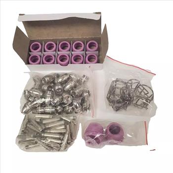 Lot of 102 PCS Electrodes Tips Cups Rings fit Amico CUT-60HF 60 Amp Pilot Arc Plasma Cutter