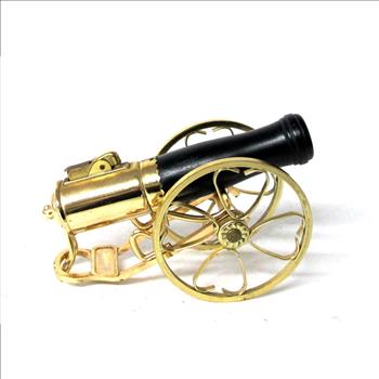Vintage Lighter Inside a Decorative Cannon 