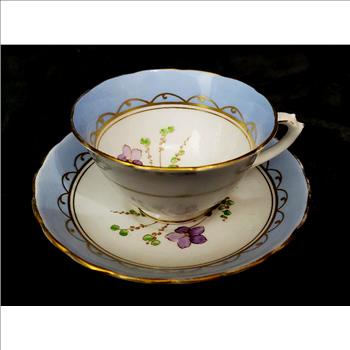 Vintage Tuscan English Bone China Tea Cup and Saucer
