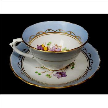 Vintage Tuscan English Bone China Tea Cup and Saucer